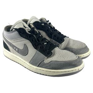 Nike Air Jordan 1 Low SE Craft Mens Size 9 Tech Grey Black Cement DZ4135 002